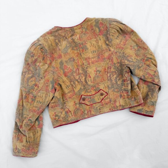 Rare Original Leather Sound Suede Jacket - Picture 4 of 8